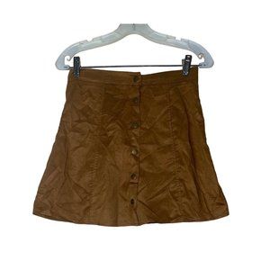 Vintage Mini Skirt Brown Sz S Never Used